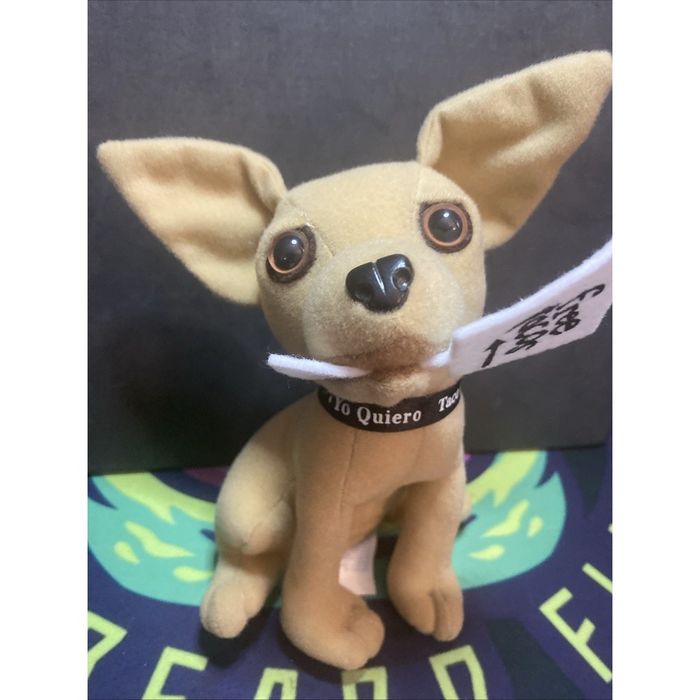 Yo Quiero Taco Bell Plush Chihuahua Dog Talking Toy Collectible